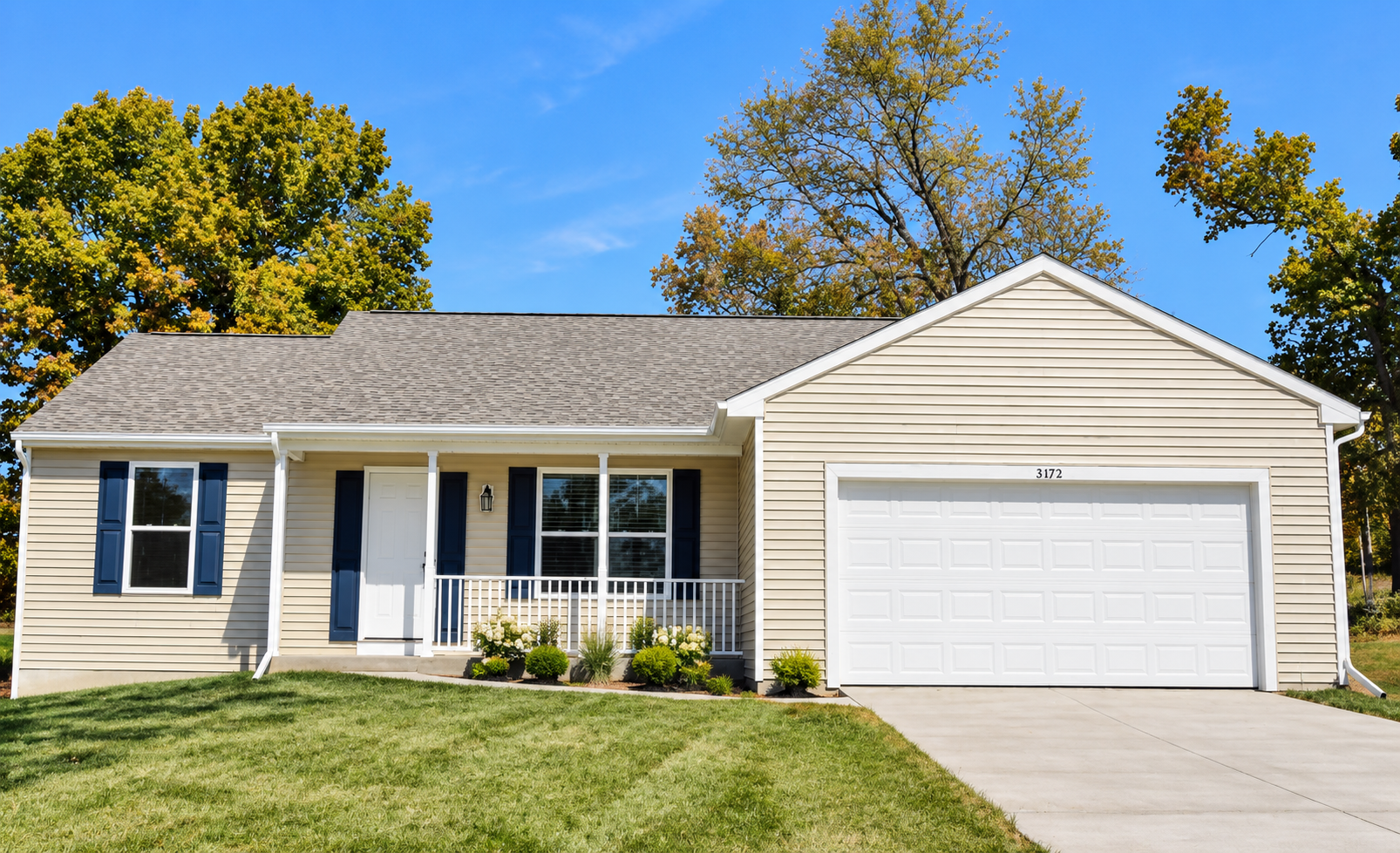 sunny-beige-ranch-home-with-garage